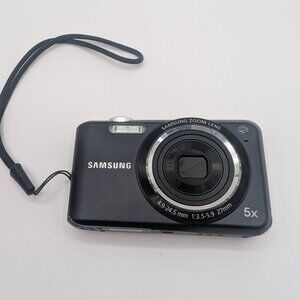 Samsung ES70 12.2MP Digital Compact Camera 5x Zoom Black - Tested